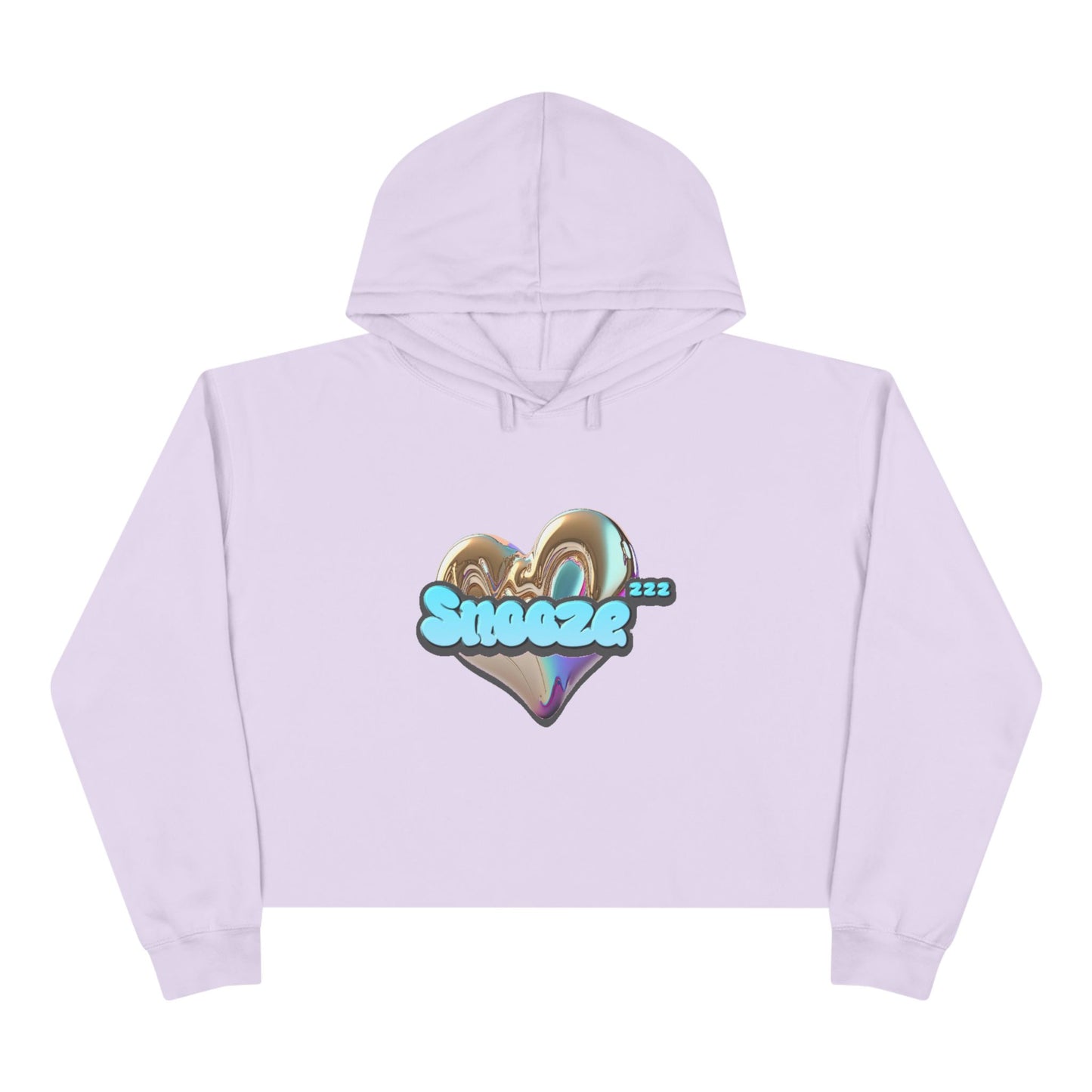 Snooze Crop Hoodie