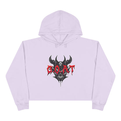 G.O.A.T Crop Hoodie