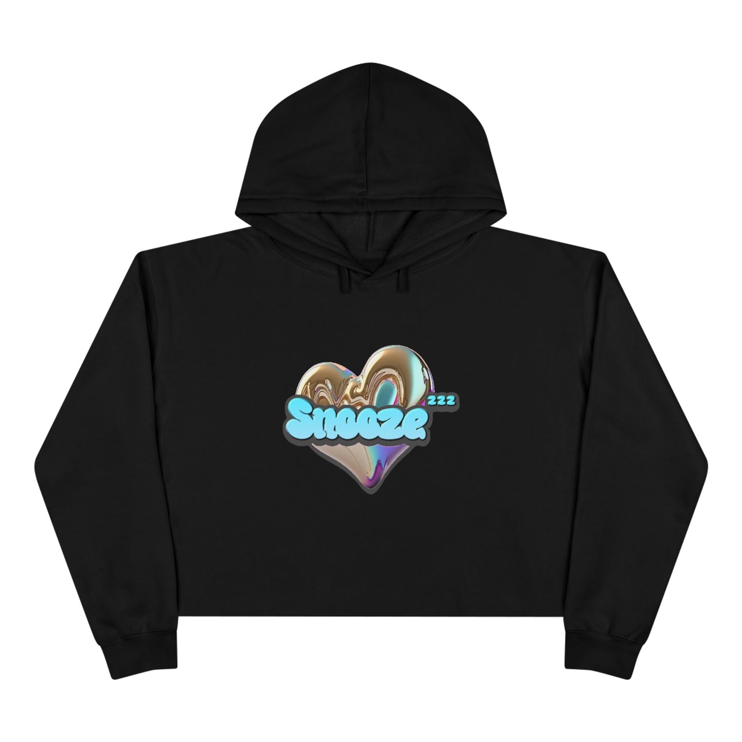 Snooze Crop Hoodie