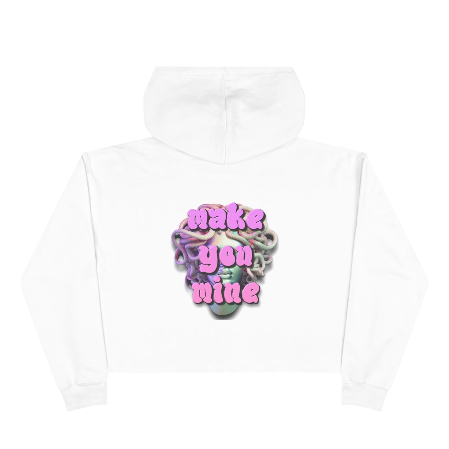 MAKE YOU MINE Crop Hoodie