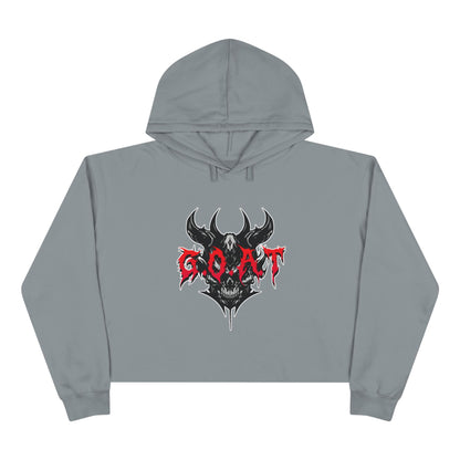 G.O.A.T Crop Hoodie