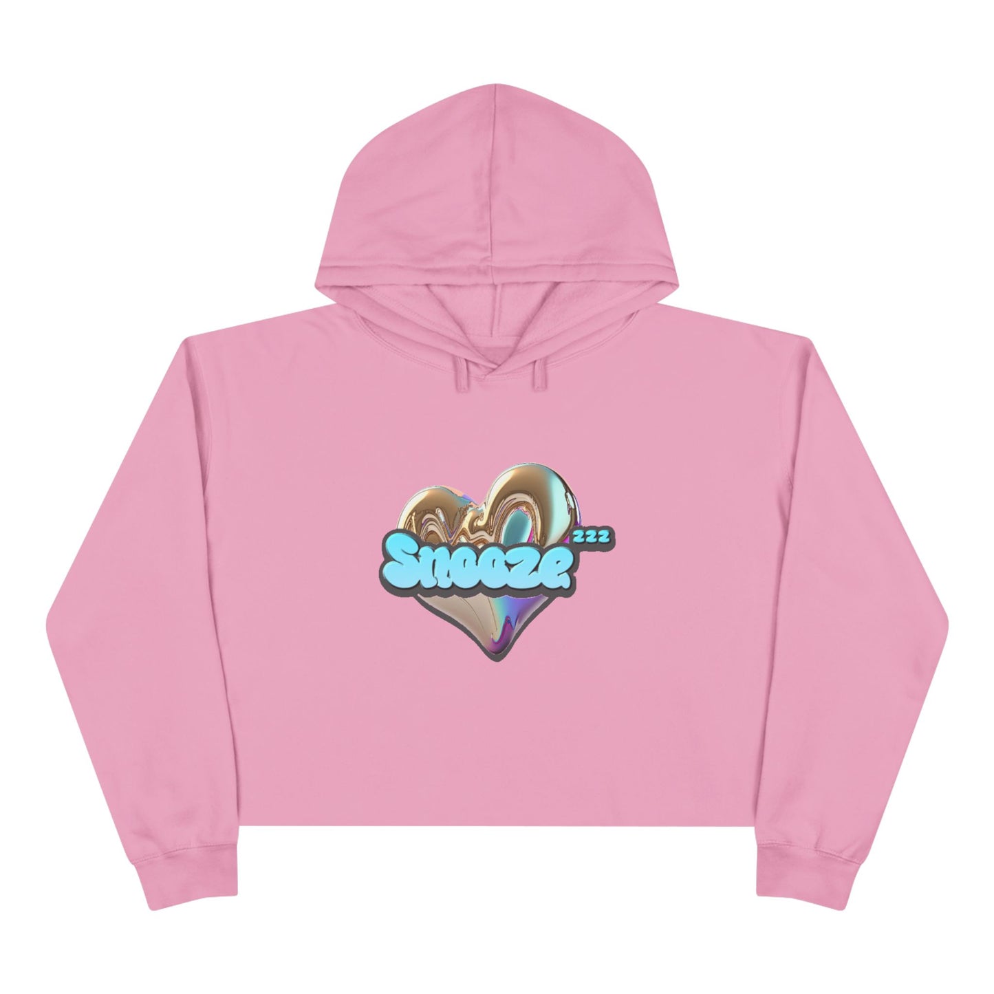 Snooze Crop Hoodie