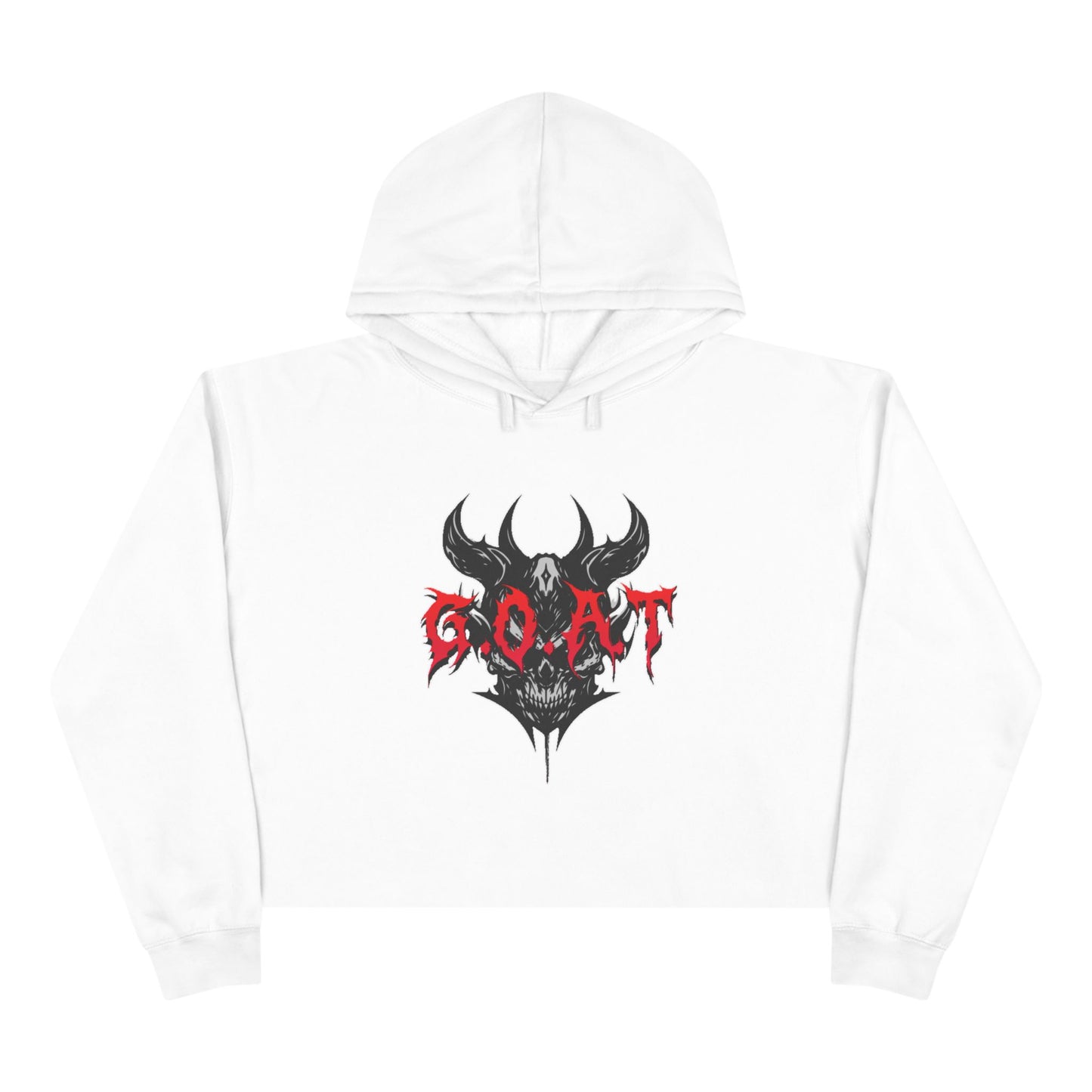 G.O.A.T Crop Hoodie