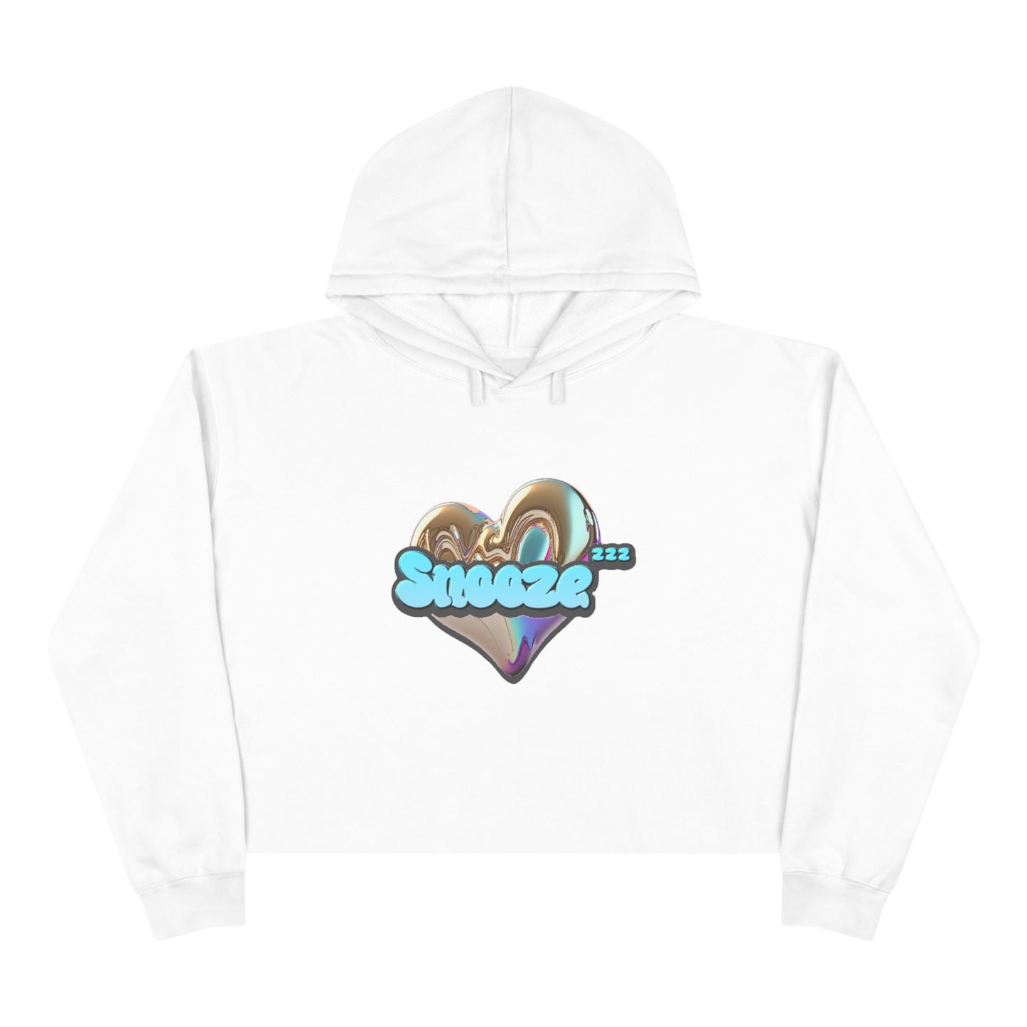 Snooze Crop Hoodie