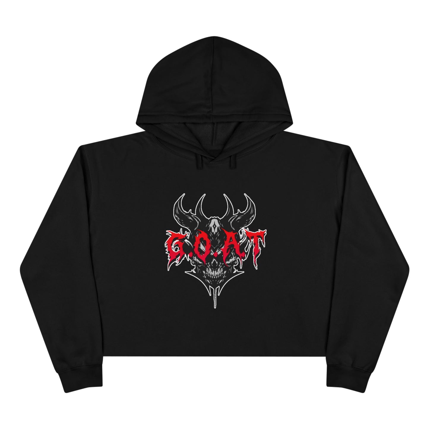 G.O.A.T Crop Hoodie